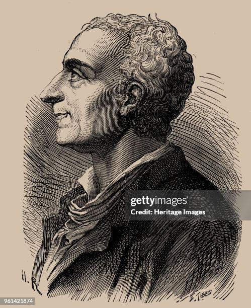 Portrait of Charles de Secondat, Baron de Montesquieu , 1889. Private Collection.