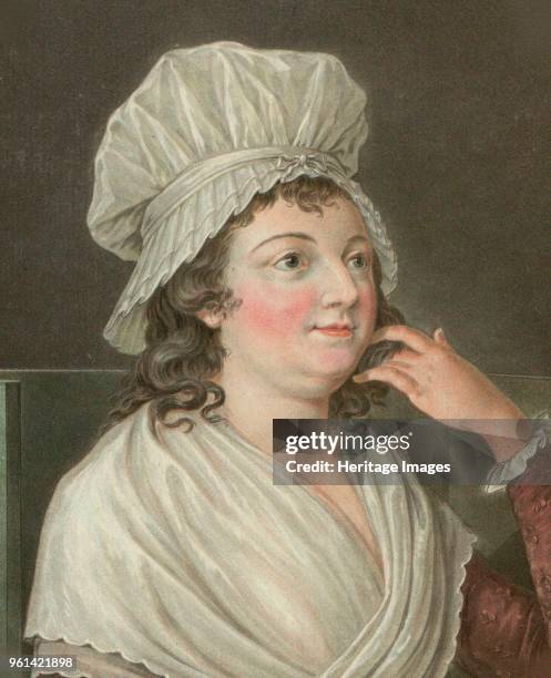 Portrait of Charlotte Corday , 1793. Private Collection.