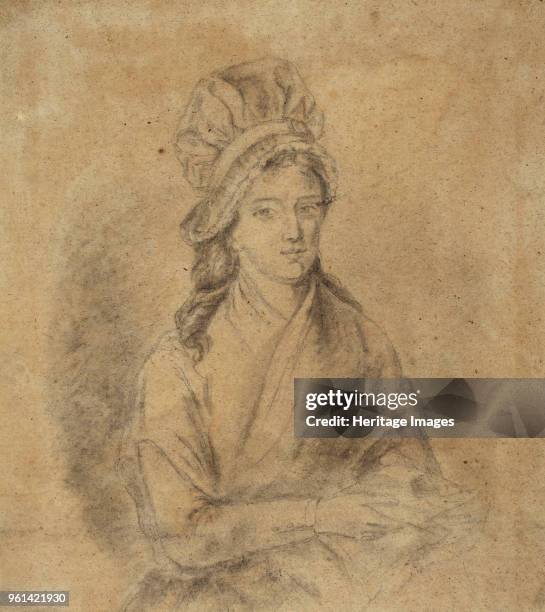 Portrait of Charlotte Corday , Late 18th cent.. Found in the Collection of Musée Lambinet.