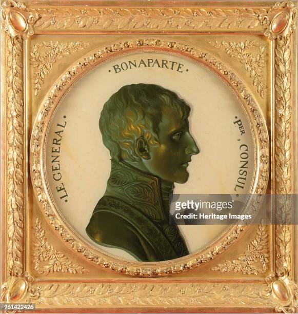 Portrait of Emperor Napoléon I Bonaparte as First Consul of France, 1799-1801. Private Collection.