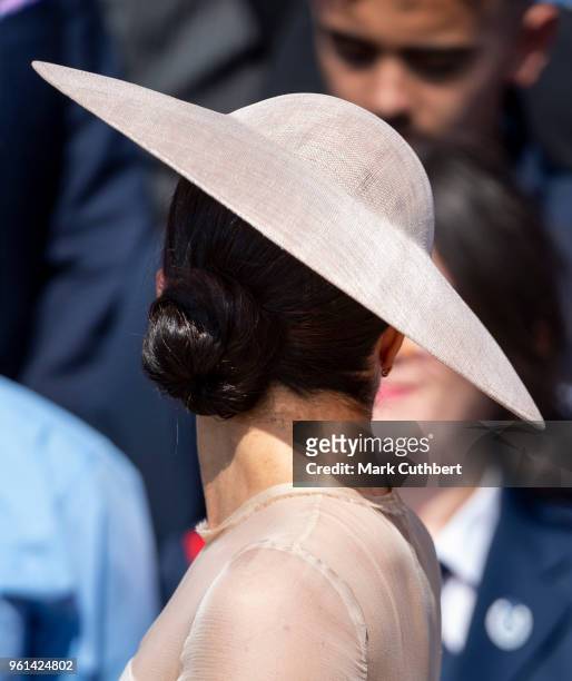 Meghan, Duchess of Sussex during The Prince of Wales' 70th Birthday Patronage Celebration held at Buckingham Palace on May 22, 2018 in London,...