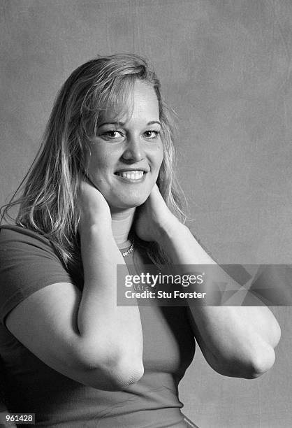 Portrait of Katalin Divos of Hungary during a photoshoot held in Rome, Italy. \ Mandatory Credit: Stu Forster /Allsport