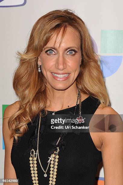 Lili Estefan arrives at Univision's "Unidos Por Hait?" event through the American Red Cross on January 23, 2010 in Miami, Florida.