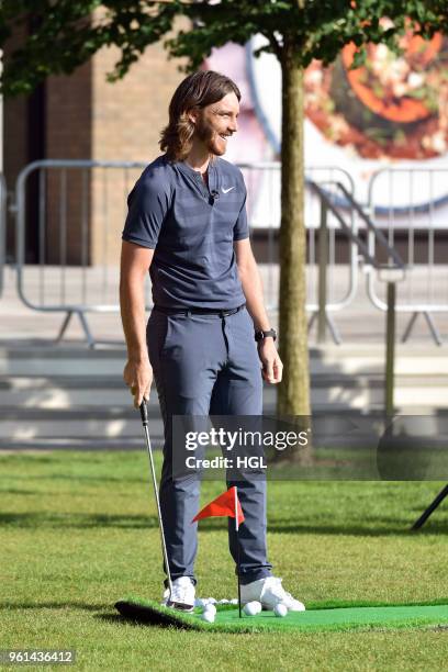 Tommy Fleetwood sighting on May 22, 2018 in London, England.