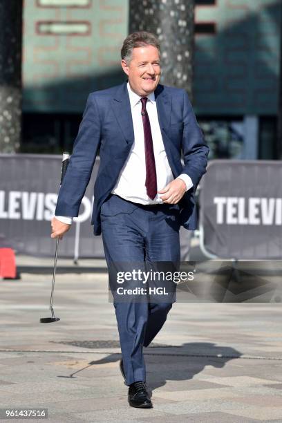 Piers Morgan sighting on May 22, 2018 in London, England.