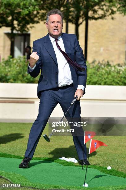 Piers Morgan sighting on May 22, 2018 in London, England.