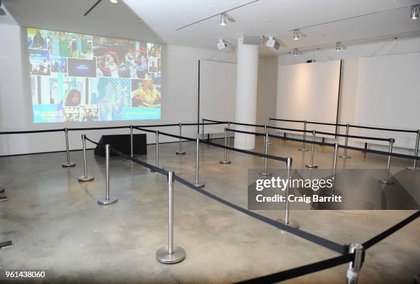 Signage at lounge room during Day Two of the Vulture Festival Presented By AT&T at Milk Studios on May 20, 2018 in New York City.