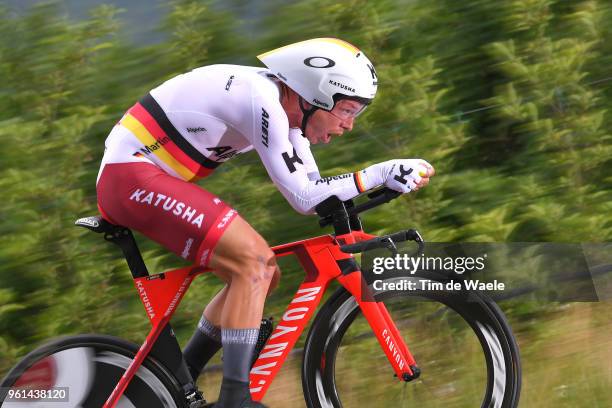 Tony Martin of Germany and Team Katusha-Alpecin / during the 101st Tour of Italy 2018, Stage 16 a 34,2km Individual Time Trial stage from Trento to...