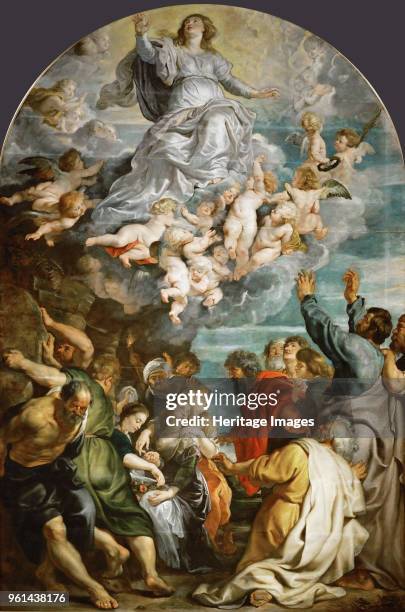 The Assumption of the Blessed Virgin Mary, ca 1611. Found in the Collection of Art History Museum, Vienne.