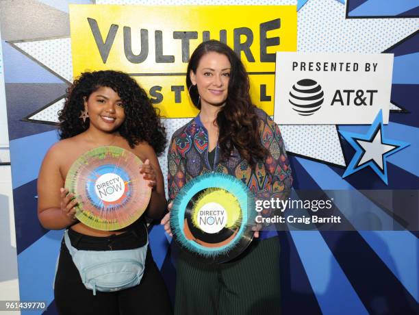 Directv Now signage at Day Two of the Vulture Festival Presented By AT&T at Milk Studios on May 20, 2018 in New York City.