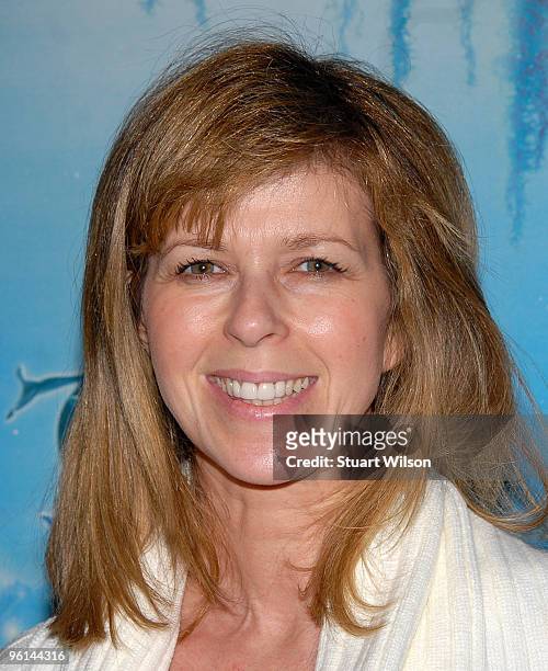 Presenter Kate Garraway attends 'The Princess And The Frog' Tea Party at the Mayfair Hotel on January 24, 2010 in London, England.