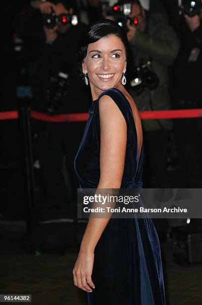 Jenifer Bartoli arrives at NRJ Music Awards at the Palais des Festivals on January 23, 2010 in Cannes, France.