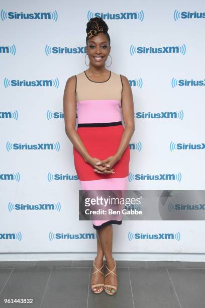 Comedian Franchesca Ramsey visits at SiriusXM Studios on May 22, 2018 in New York City.