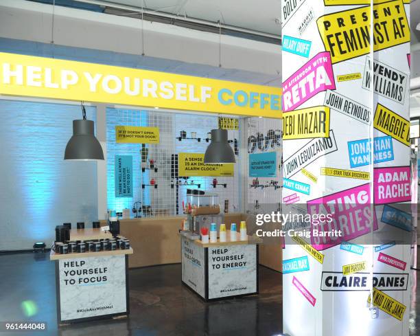 Signage at the lounge during Day Two of the Vulture Festival Presented By AT&T at Milk Studios on May 20, 2018 in New York City.