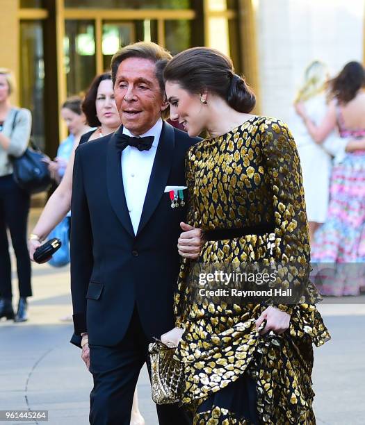 ValentinoM is seen walking in midtown on May 21, 2018 in New York City.