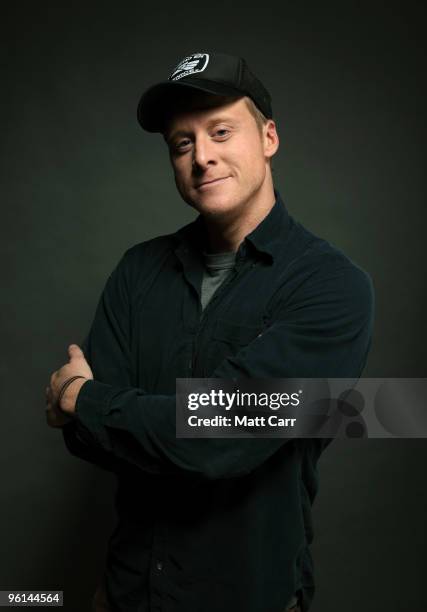 Actor Alan Tudyk poses for a portrait during the 2010 Sundance Film Festival held at the Getty Images portrait studio at The Lift on January 23, 2010...