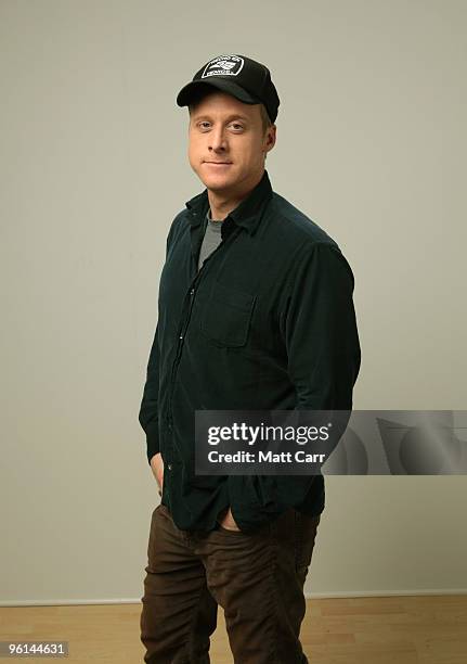Actor Alan Tudyk poses for a portrait during the 2010 Sundance Film Festival held at the Getty Images portrait studio at The Lift on January 23, 2010...