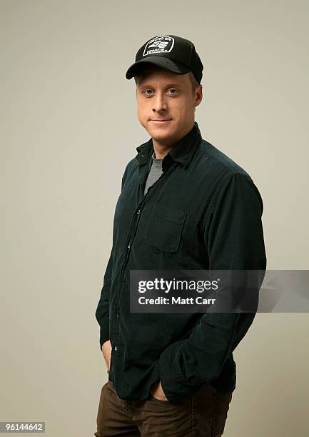 Actor Alan Tudyk poses for a portrait during the 2010 Sundance Film Festival held at the Getty Images portrait studio at The Lift on January 23, 2010...