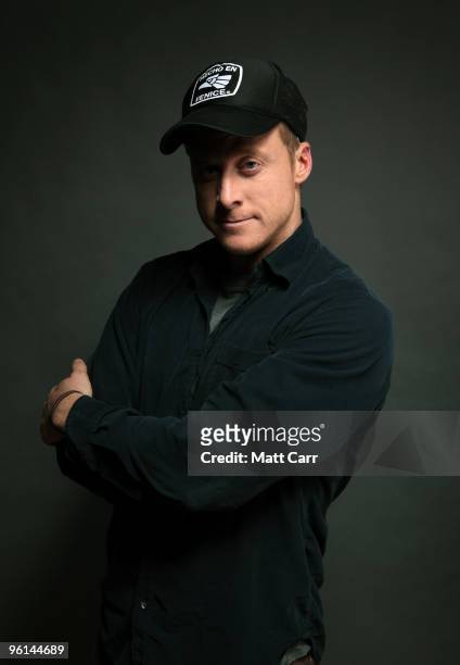 Actor Alan Tudyk poses for a portrait during the 2010 Sundance Film Festival held at the Getty Images portrait studio at The Lift on January 23, 2010...