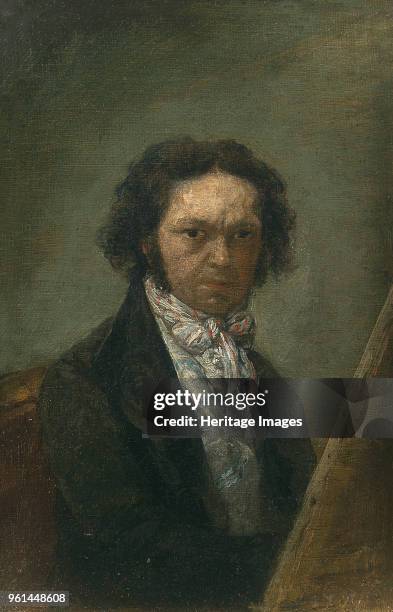 Self-Portrait, 1796-1797. Found in the Collection of Museo del Prado, Madrid.