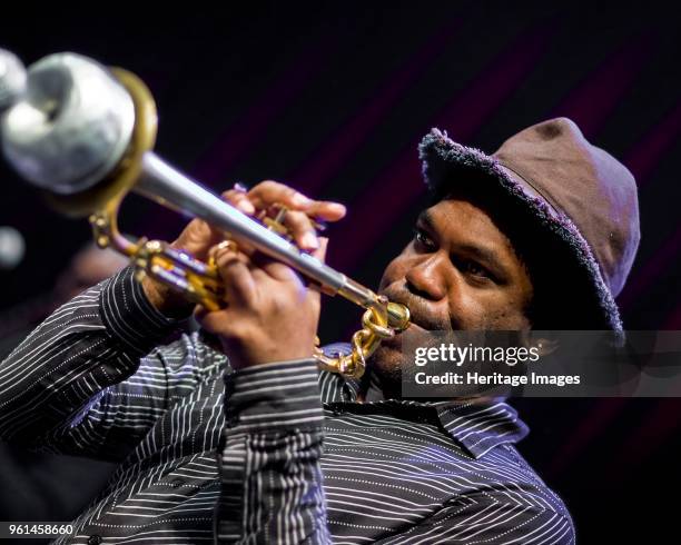 Byron Waller with Jack DeJohnette Intercontinental, Queen Elizabeth Hall, London Jazz Festival, November 2008.