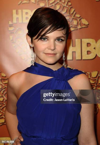 Actress Ginnifer Goodwin attends the official HBO after party for the 67th annual Golden Globe Awards at Circa 55 Restaurant at the Beverly Hilton...