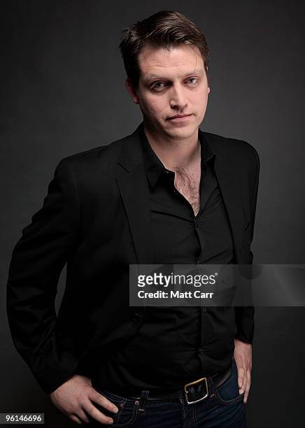 Actor Steve Cochrane poses for a portrait during the 2010 Sundance Film Festival held at the Getty Images portrait studio at The Lift on January 23,...