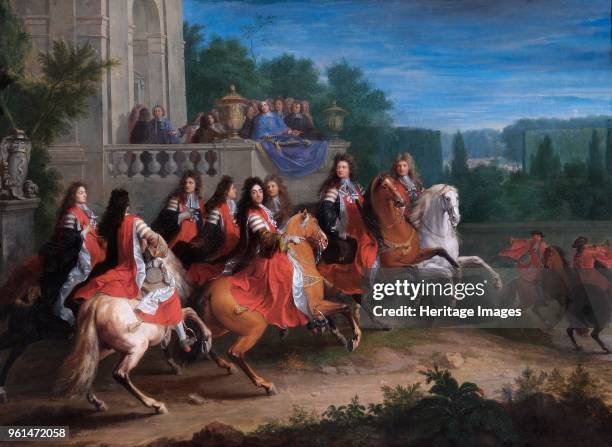 The Colbert family', circirca 1680-circirca 1683. The Colberts were a prominent family during the geign of Louis XIV of France, including the...