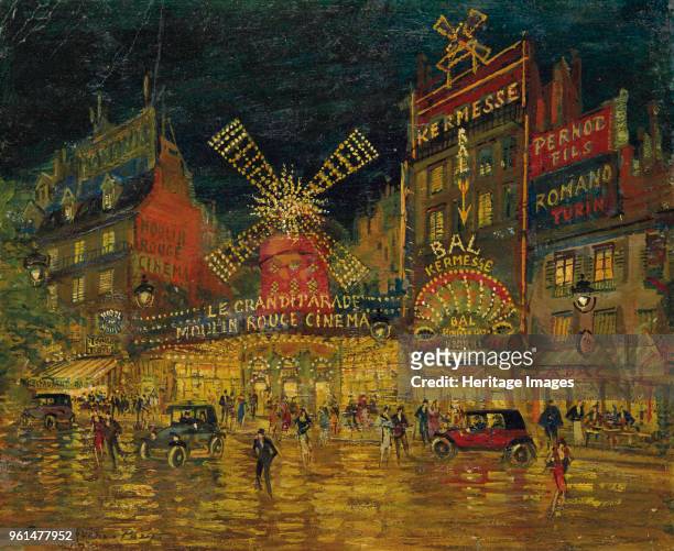 Moulin Rouge, Paris . Private Collection.