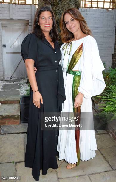 Rosie Assoulin and Alison Loehnis attend the NET-A-PORTER dinner, hosted by Alison Loehnis, to celebrate the launch of Rosie Assoulin's exclusive...