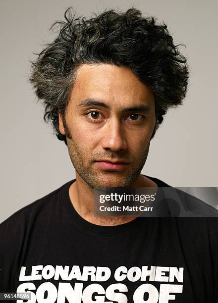 Writer/director Taika Cohen poses for a portrait during the 2010 Sundance Film Festival held at the Getty Images portrait studio at The Lift on...