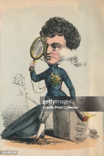George IV', 1856. From Alfred Crowquill's Comic History of the Kings and Queens of England - From William the Conqueror to the Present Time. [Read &...
