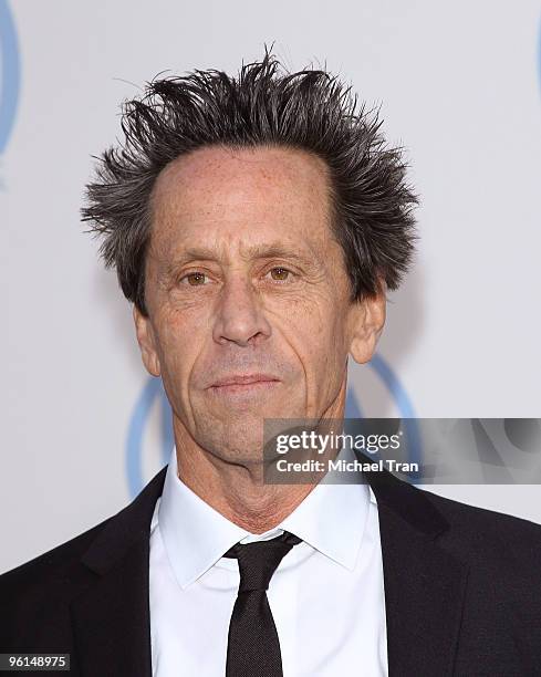 Brian Grazer arrives to the 21st Annual PGA Awards held at the Hollywood Palladium on January 24, 2010 in Hollywood, California.