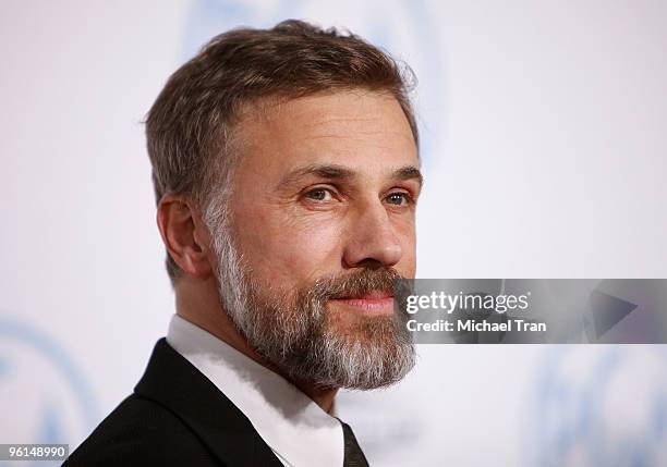 Christoph Waltz arrives to the 21st Annual PGA Awards held at the Hollywood Palladium on January 24, 2010 in Hollywood, California.