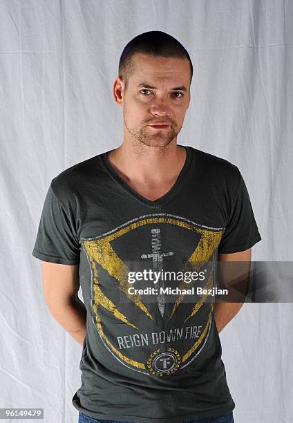 Actor Shane West poses at the House of Hype portrait studio on January 24, 2010 in Park City, Utah.