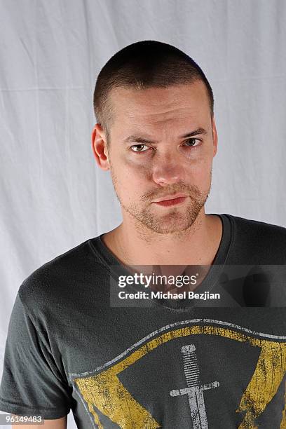 Actor Shane West poses at the House of Hype portrait studio on January 24, 2010 in Park City, Utah.