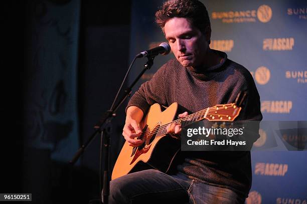 Musician Richard Marx attends Music Cafe Day 3 during the 2010 Sundance Film Festival at Stanfield Gallery on January 24, 2010 in Park City, Utah.