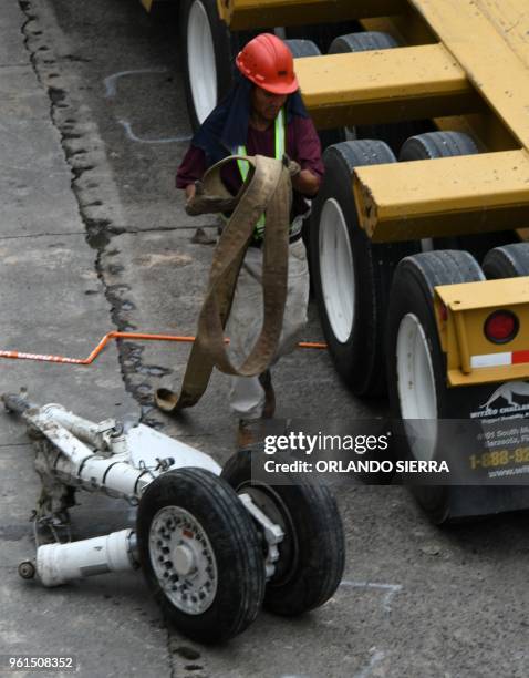 The aircraft that went off the runway and collapsed over a busy boulevard while landing at Toncontin International airport in Tegucigalpa on May 22,...