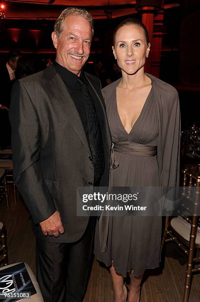 Producers Gary Magness and Sarah Siegel-Magness attend the 2010 Producers Guild Awards held at Hollywood Palladium on January 24, 2010 in Hollywood,...