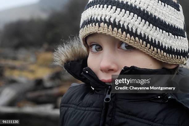 girl in a cute hat - young cheyenne stock pictures, royalty-free photos & images