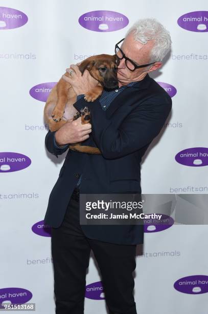 John Slattery attends the Animal Haven Gala 2018 at Tribeca 360 on May 22, 2018 in New York City.