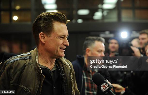 Actor Bill Pullman and director Michael Winterbottom attend "The Killer Inside Me" premiere during the 2010 Sundance Film Festival at Eccles Center...