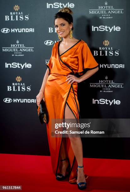 Flora Gonzalez attends 'El Jardin Del Miguel Angel And Instyle Beauty Night' party at Miguel Angel Hotel on May 22, 2018 in Madrid, Spain.