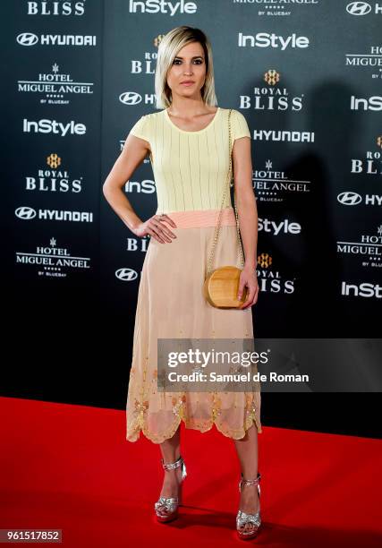 Ana Fernandez attends 'El Jardin Del Miguel Angel And Instyle Beauty Night' party at Miguel Angel Hotel on May 22, 2018 in Madrid, Spain.