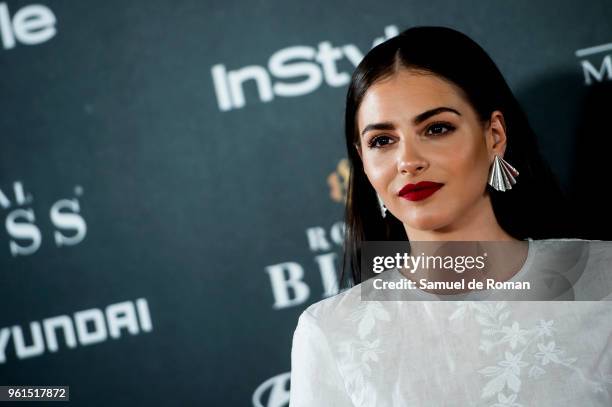 Andrea Duro attends 'El Jardin Del Miguel Angel And Instyle Beauty Night' party at Miguel Angel Hotel on May 22, 2018 in Madrid, Spain.