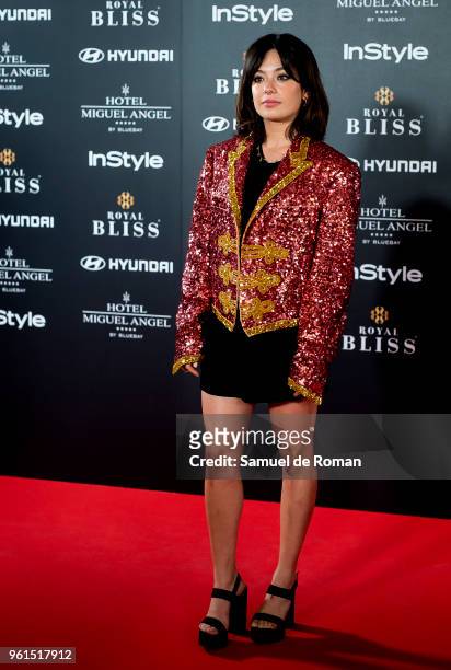 Anna Castillo attends 'El Jardin Del Miguel Angel And Instyle Beauty Night' party at Miguel Angel Hotel on May 22, 2018 in Madrid, Spain.