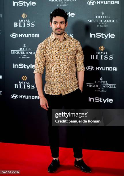 Ivan Montes attends 'El Jardin Del Miguel Angel And Instyle Beauty Night' party at Miguel Angel Hotel on May 22, 2018 in Madrid, Spain.