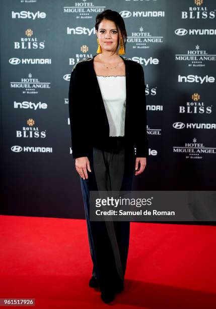 Isabelle Junot attends 'El Jardin Del Miguel Angel And Instyle Beauty Night' party at Miguel Angel Hotel on May 22, 2018 in Madrid, Spain.