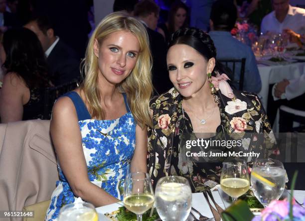 Nicky Hilton Rothschild and Stacey Bendet attend the Animal Haven Gala 2018 at Tribeca 360 on May 22, 2018 in New York City.