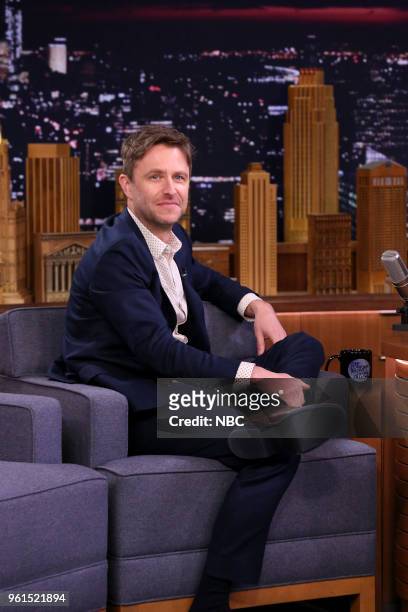 Episode 0877 -- Pictured: Comedian Chris Hardwick during an interview on May 22, 2018 --